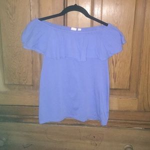 Girls lavender colored top size 12 from GAP.